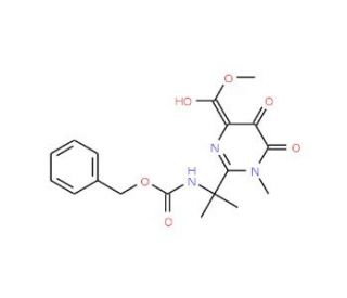 1,6-Dihydro-5-hydroxy-1-methyl-2-[1-methyl-1-[[benzylcarbamoyl]amino]ethyl]-6-oxo-4-pyrimidinecarboxylic Acid Methyl Ester (C