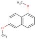 1,6-Dimethoxynaphthalene (CAS 3900-49-0) - chemical structure image