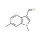 1,6-Dimethyl-1H-indole-3-carbaldehyde - chemical structure image