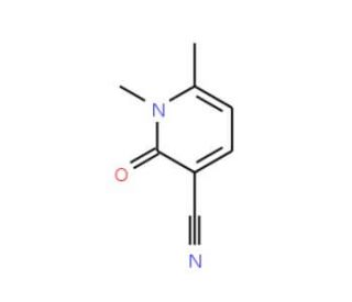 1,6-dimethyl-2-oxo-1,2-dihydropyridine-3-carbonitrile - chemical structure image