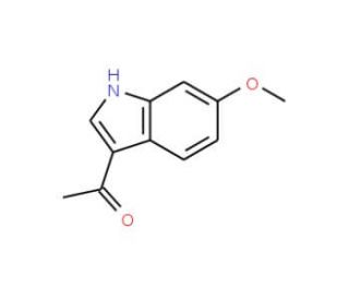 1-(6-Methoxy-1H-indol-3-yl)ethanone (CAS 102-24-9 ) - chemical structure image