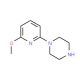 1-(6-Methoxy-2-pyridyl)piperazine (CAS 51047-54-2) - chemical structure image