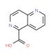 1,6-Naphthyridine-5-carboxylic acid (CAS 74048-24-1) - chemical structure image