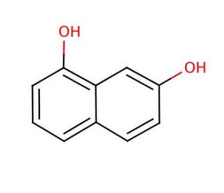 1,7-Dihydroxynaphthalene (CAS 575-38-2) - chemical structure image