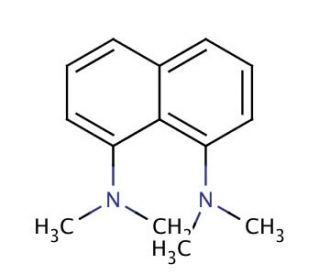 1,8-Bis(dimethylamino)naphthalene (CAS 20734-58-1) - chemical structure image