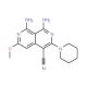 1,8-diamino-6-methoxy-3-piperidin-1-yl-2,7-naphthyridine-4-carbonitrile - chemical structure image