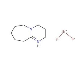 1,8-Diazabicyclo[5.4.0]undec-7-ene, compound with hydrogen tribromide (1:1) (CAS 138666-59-8) - chemical structure image