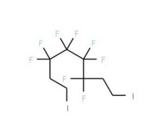 1,8-Diiodo-3,3,4,4,5,5,6,6-octafluorooctane (CAS 2681-00-7) - chemical structure image