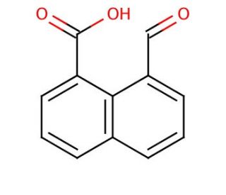 1,8-Naphthalaldehydic acid (CAS 5811-87-0) - chemical structure image