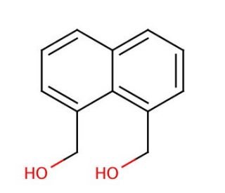 1,8-Naphthalenedimethanol (CAS 2026-08-6) - chemical structure image