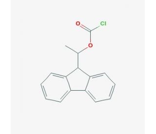 (&minus;)-1-(9-Fluorenyl)ethyl chloroformate solution (CAS 154479-90-0) - chemical structure image