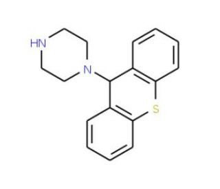 1-(9-Thioxanthenyl)piperazine - chemical structure image