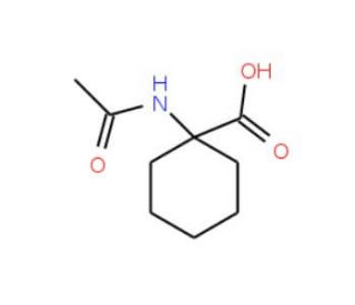 1-acetamidocyclohexane-1-carboxylic acid - chemical structure image