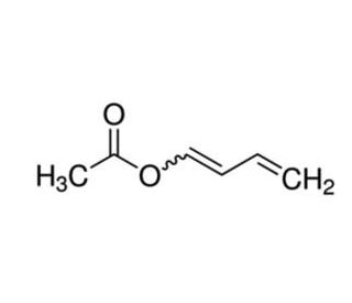 1-Acetoxy-1,3-butadiene, mixture of cis and trans (CAS 1515-76-0) - chemical structure image