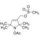 (1-Acetoxy-2,2,5,5-tetramethyl-δ-3-pyrroline-3-methyl) Methanesulfonate (CAS 887352-13-8) - chemical structure image