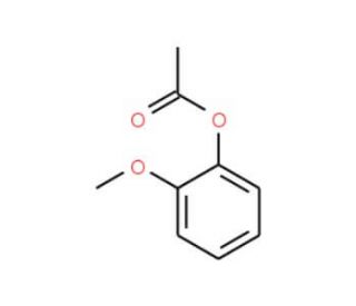 1-Acetoxy-2-methoxybenzene (CAS 15212-03-0) - chemical structure image