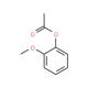 1-Acetoxy-2-methoxybenzene (CAS 15212-03-0) - chemical structure image