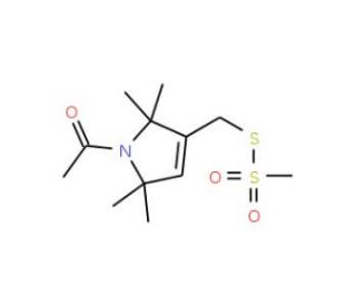 1-Acetyl-2,2,5,5-tetramethyl-&Delta;3-pyrroline-3-methyl Methanethiosulfonate (CAS 244641-23-4) - chemical structure image