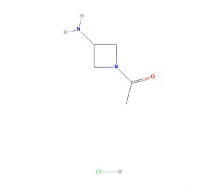 1-Acetyl-3-aminoazetidine hydrochloride (CAS 1462921-50-1) - chemical structure image
