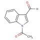 1-Acetyl-3-indolecarboxaldehyde (CAS 22948-94-3) - chemical structure image