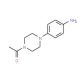 1-Acetyl-4-(4-aminophenyl)piperazine (CAS 92394-00-8) - chemical structure image