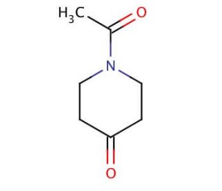 1-Acetyl-4-piperidone (CAS 32161-06-1) - chemical structure image