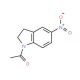1-Acetyl-5-nitroindoline (CAS 33632-27-8) - chemical structure image