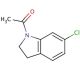 1-Acetyl-6-chloroindoline (CAS 68748-67-4) - chemical structure image