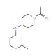 1-Acetyl-N-(3-isopropoxypropyl)piperidin-4-amine - chemical structure image