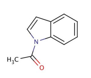 1-Acetylindole (CAS 576-15-8) - chemical structure image