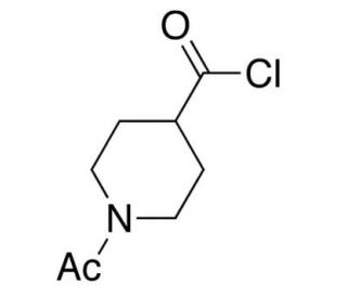 1-Acetylisonipecotoyl Chloride (CAS 59084-16-1) - chemical structure image