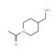 (1-acetylpiperidin-4-yl)methanol - chemical structure image