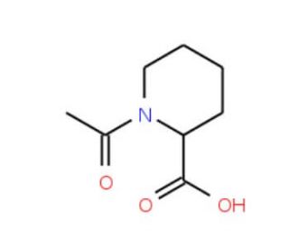 1-acetylpiperidine-2-carboxylic acid (CAS 35677-87-3) - chemical structure image