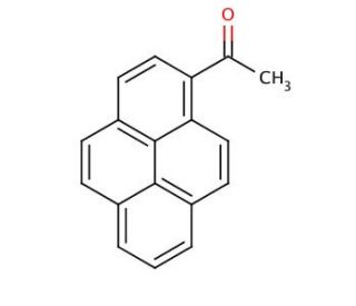 1-Acetylpyrene (CAS 3264-21-9) - chemical structure image