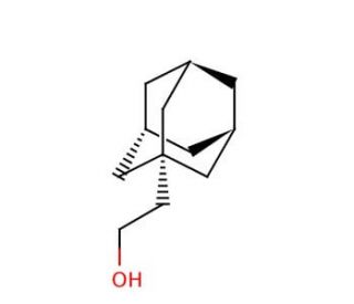 1-Adamantaneethanol (CAS 6240-11-5) - chemical structure image