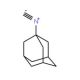 1-Adamantaneisocyanide (CAS 22110-53-8) - chemical structure image