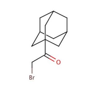 1-Adamantyl bromomethyl ketone (CAS 5122-82-7) - chemical structure image