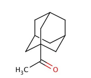 1-Adamantyl methyl ketone (CAS 1660-04-4) - chemical structure image