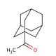 1-Adamantyl methyl ketone (CAS 1660-04-4) - chemical structure image