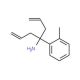 1-Allyl-1-o-tolyl-but-3-enylamine (CAS 356540-25-5) - chemical structure image