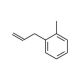 1-Allyl-2-methylbenzene (CAS 1587-04-8) - chemical structure image