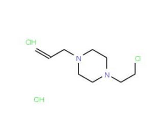1-Allyl-4-(2-chloro-ethyl)-piperazine dihydrochloride (CAS 112952-20-2) - chemical structure image