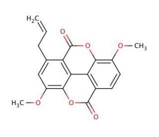1-Allyl-catellagic Acid Diethyl Ether - chemical structure image
