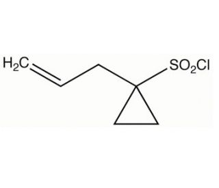 1-Allylcyclopropane-1-sulfonyl Chloride (CAS 923032-59-1) - chemical structure image
