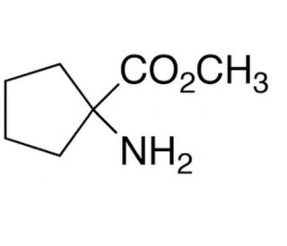 1-Amino-1-cyclopentanecarboxylic Acid Methyl Ester (CAS 78388-61-1) - chemical structure image
