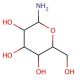 1-Amino-1-deoxy-β-D-galactose (CAS 74867-91-7) - chemical structure image