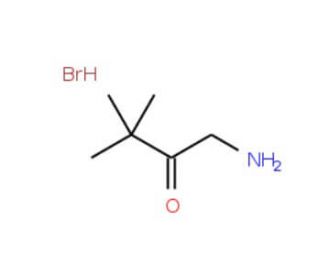1-Amino-3,3-dimethyl-butan-2-onehydrobromide - chemical structure image