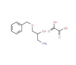 1-Amino-3-benzyloxy-propan-2-ol oxalate - chemical structure image