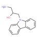 1-Amino-3-carbazol-9-yl-propan-2-ol - chemical structure image