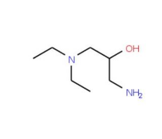 1-Amino-3-diethylamino-propan-2-ol (CAS 6322-06-1) - chemical structure image